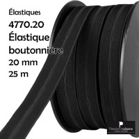 Bobine 25m - élastique à...