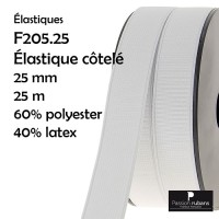 Bobine 25m - Elastique...