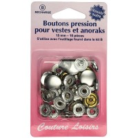 Bouton-pression - Veste -...