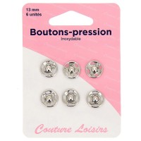 Bouton-pression - 13 mm -...