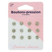 Bouton-pression - 7 mm -...