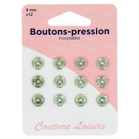 Bouton-pression - 9 mm -...