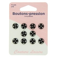 Bouton-pression - 11 mm -...