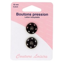 Bouton-pression - 18 mm -...