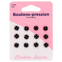 Bouton-pression - 7 mm -...