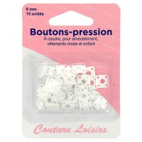 Bouton-pression - 9 mm -...