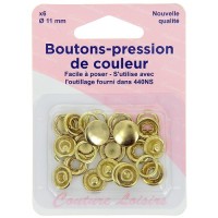 Bouton-pression - 11 mm -...