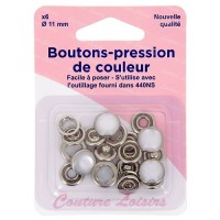 Bouton-pression - 11 mm -...