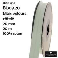 Bobine 20m - Biais velours...