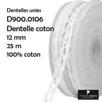 Bobine 25m - dentelle coton...