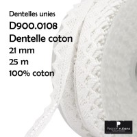 Bobine 25m - dentelle coton...